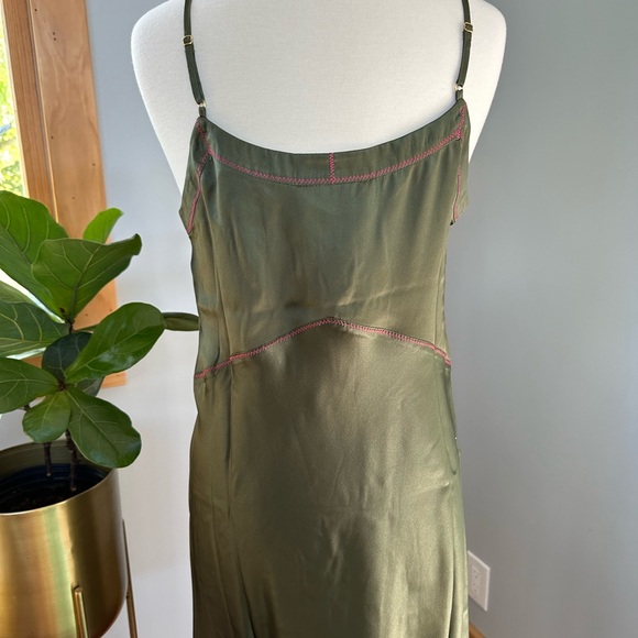 Figue Silk Slip Dress - Picture 4 of 14